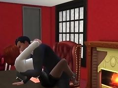 Mega Sims- Wifey Cheats On Hubby With His Chief And Co-employees (sims Four)